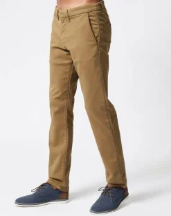 Pantalon slim James Knit Military kaki-Pepe Jeans
