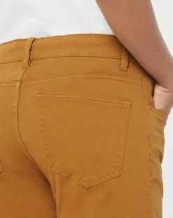 Pantalon slim Kuflex Flex camel-Galeries Lafayette Clearance