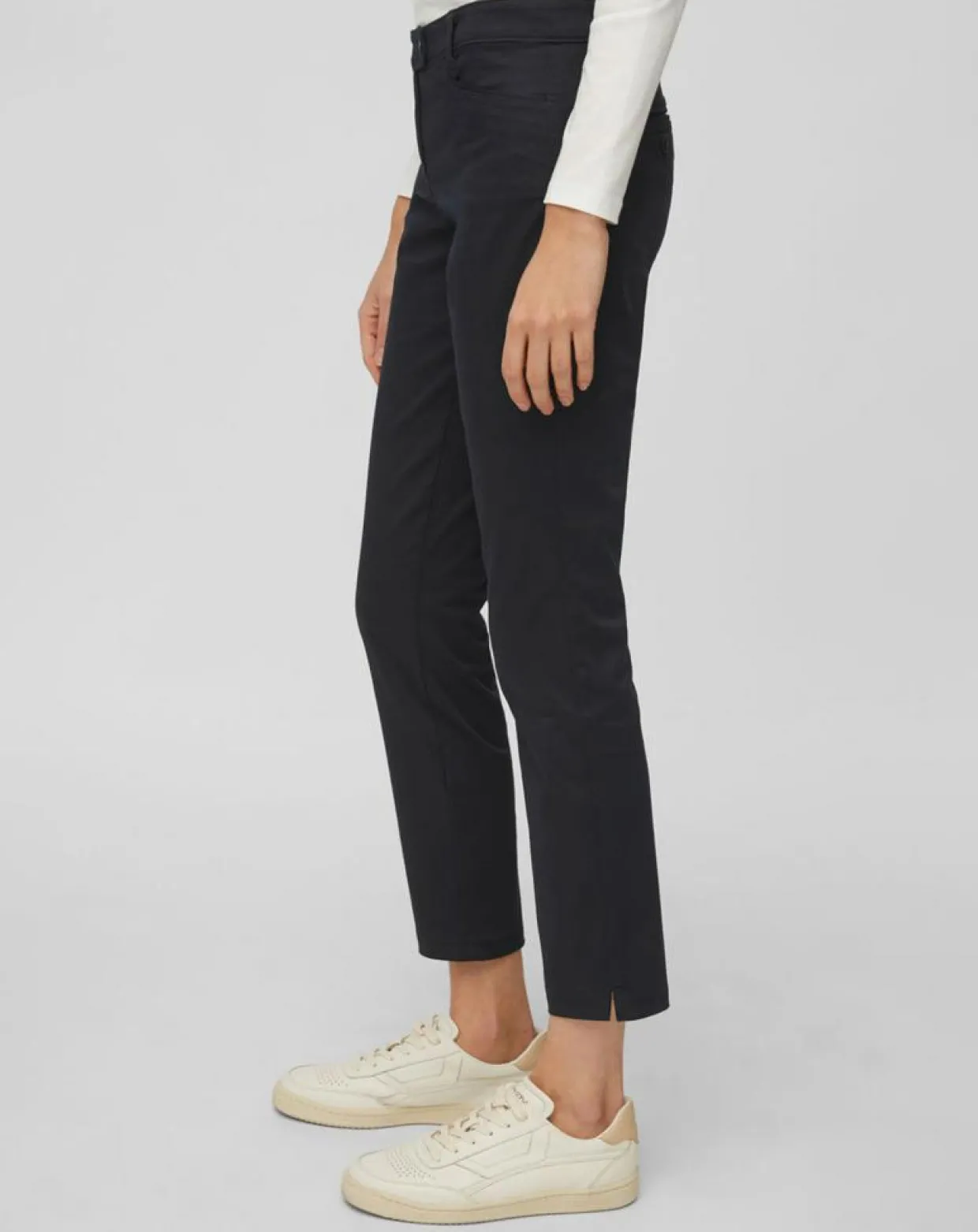 Femme Marc O'Polo Pantalons^Pantalon slim Laxa bleu marine