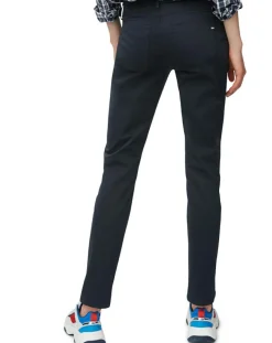 Pantalon slim stretch Alby bleu marine-Marc O'Polo Clearance