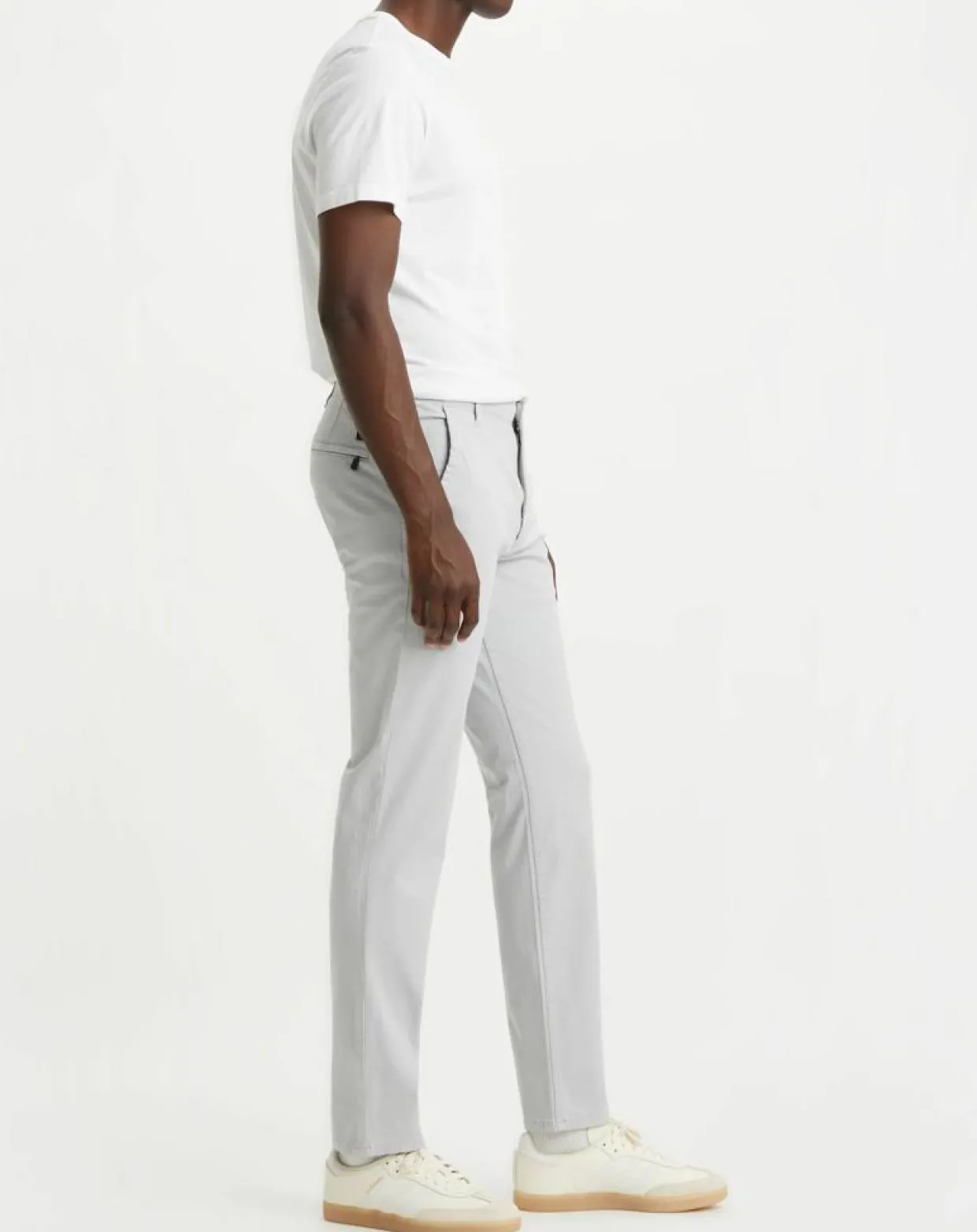 Pantalon Smart 360 Flex Alpha Khaki Slim Fit gris clair-Dockers Sale