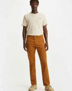 Pantalon Smart 360 Flex Alpha Slim marron clair-Dockers Hot