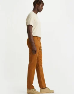 Pantalon Smart 360 Flex Alpha Slim marron clair-Dockers Hot