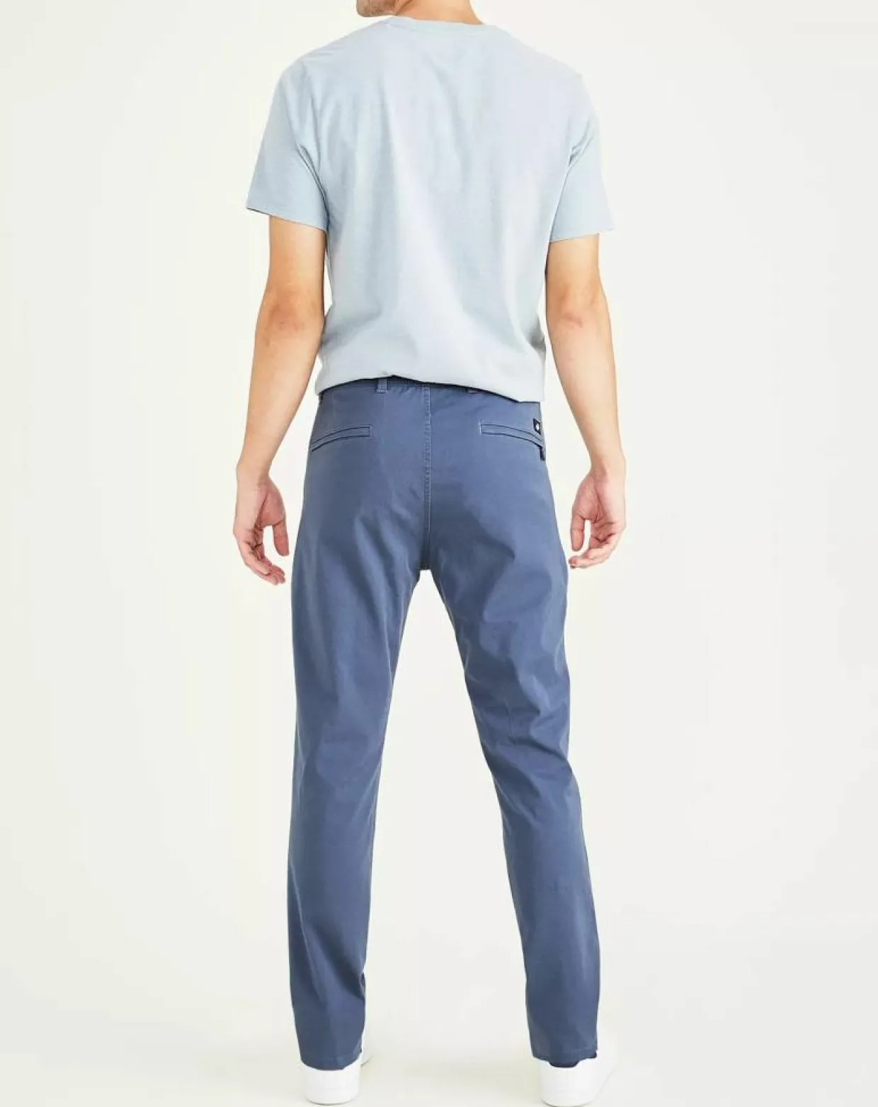 Pantalon Smart 360 Flex Alpha Khaki Skinny bleu moyen-Dockers Online