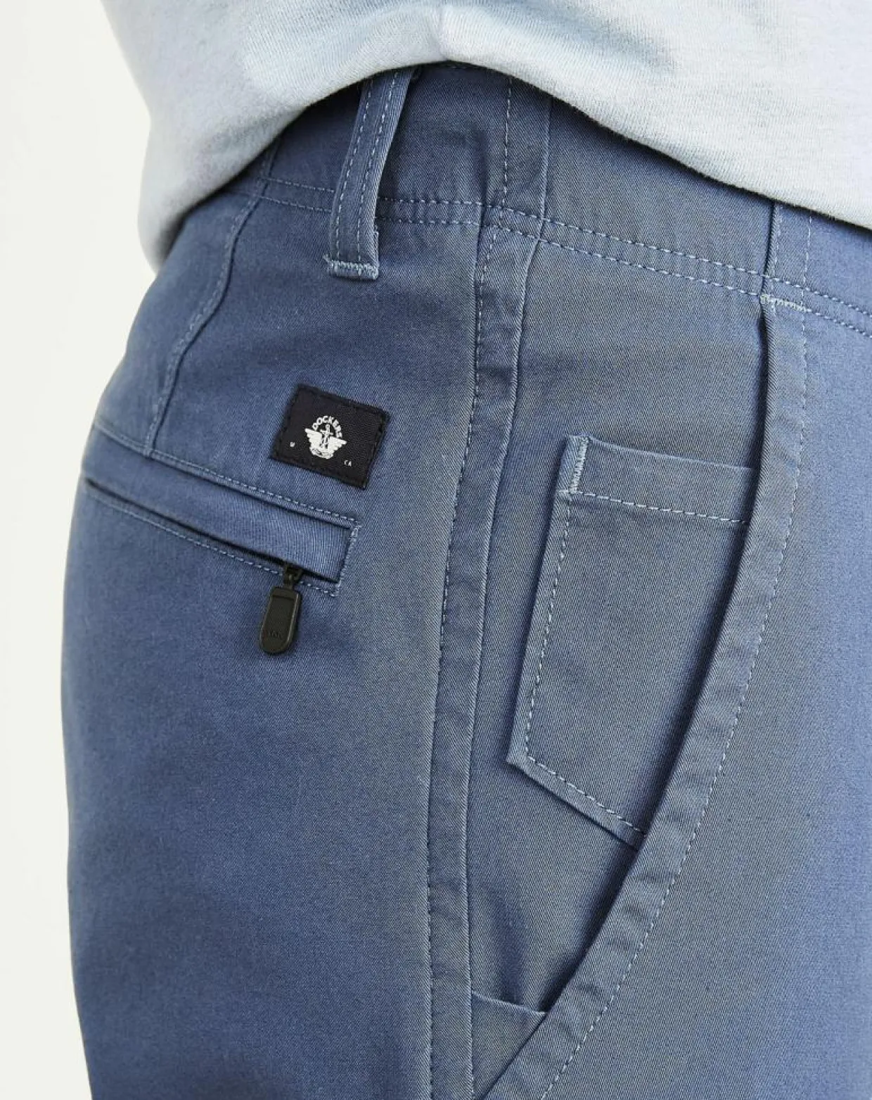 Pantalon Smart 360 Flex Alpha Khaki Skinny bleu moyen-Dockers Online