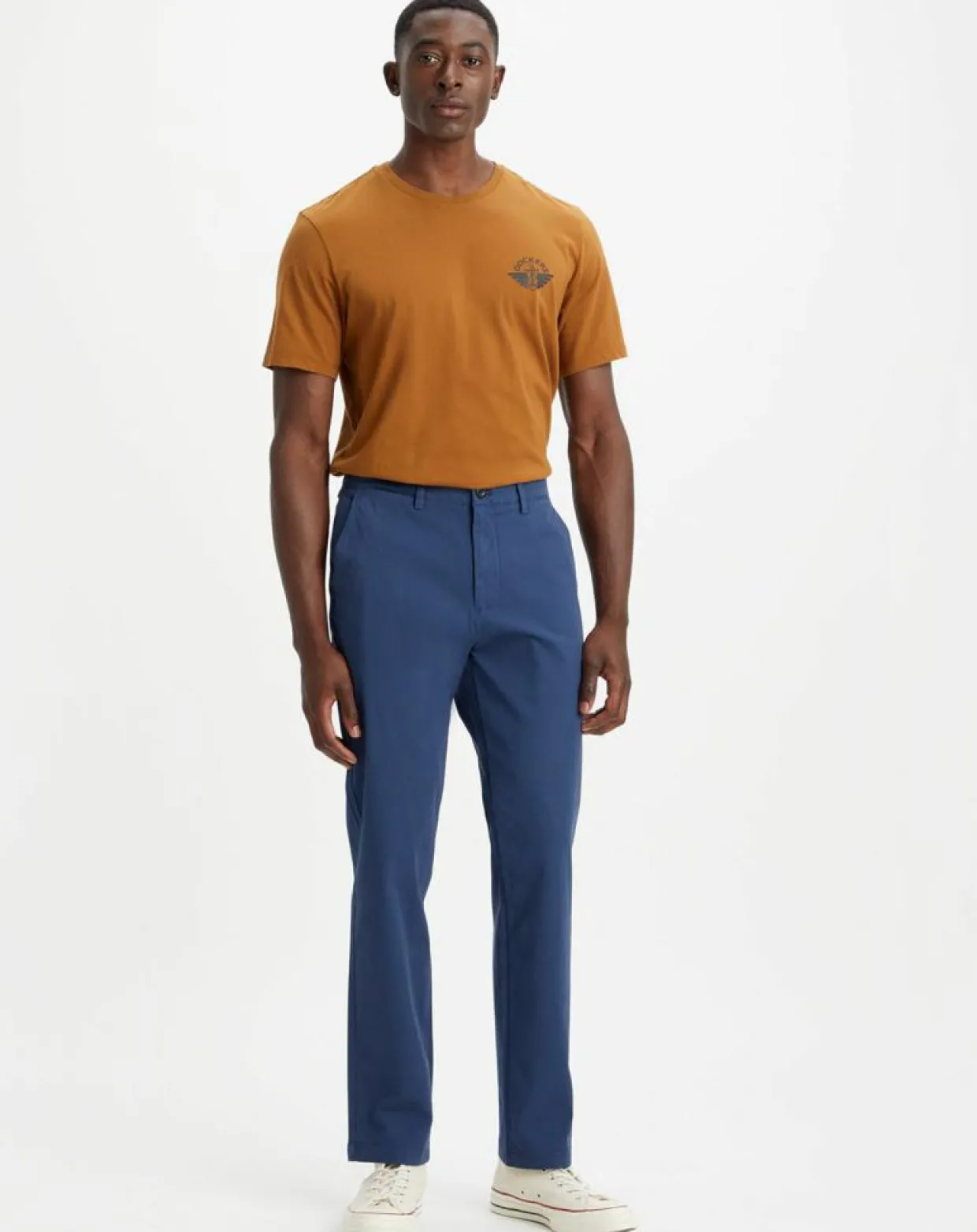 Pantalon Smart 360 Flex Chino Slim bleu moyen-Dockers New