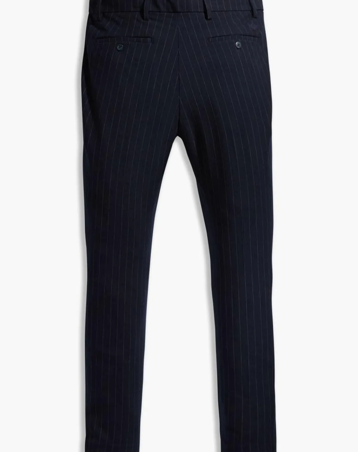 Pantalon Smart 360 Flex Trouser Slim Fit à rayures bleu foncé-Dockers Online