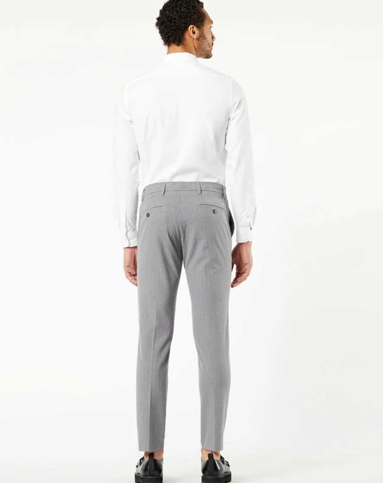 Pantalon Smart 360 Flex Trouser Slim Fit à rayures gris-Dockers Best