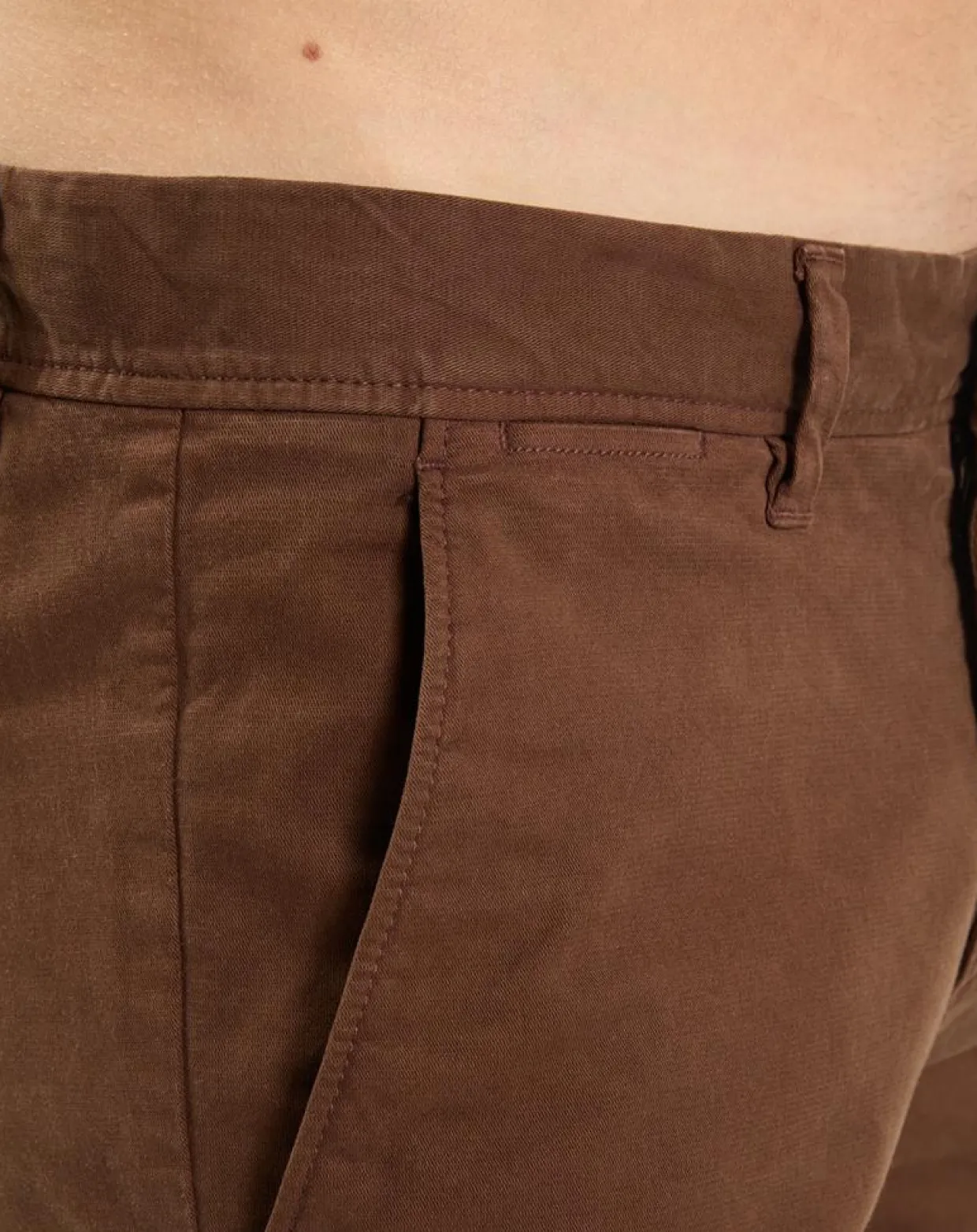 Pantalon Stig tapered marron-Marc O'Polo New