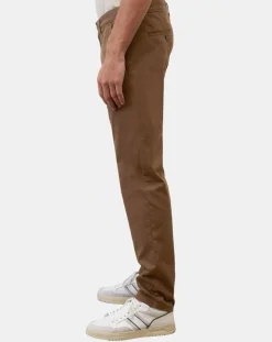 Pantalon Stig tapered marron-Marc O'Polo New