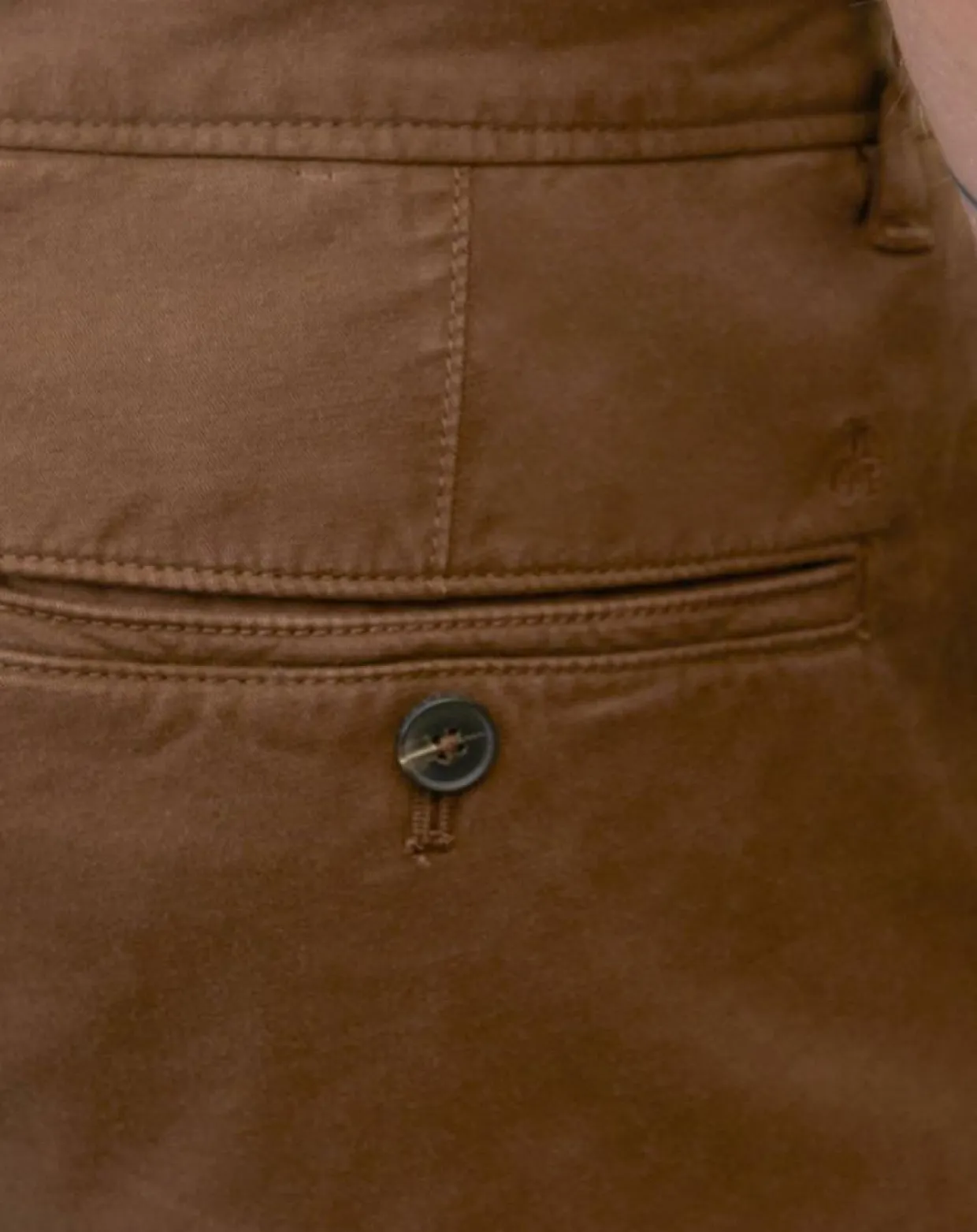 Pantalon Stig tapered marron-Marc O'Polo New