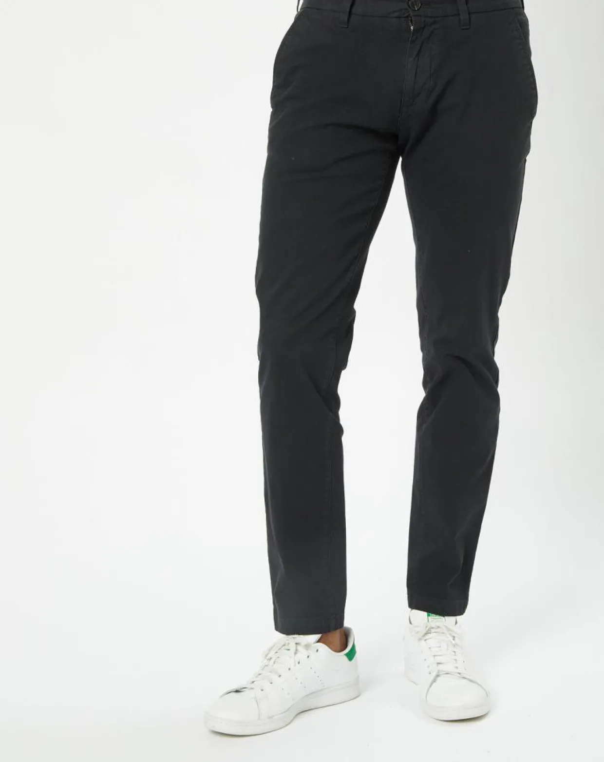 Pantalon Stig Tapered twill noir-Marc O'Polo Outlet