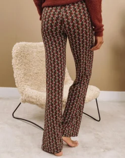 Pantalon Store imprimé forêt-Lauren Vidal Sale