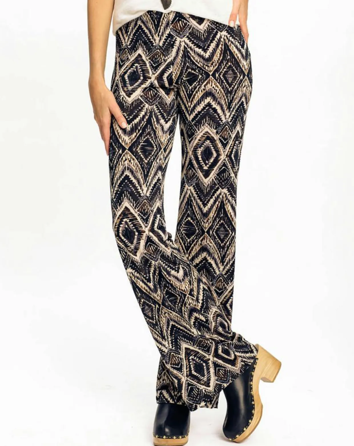 Femme Lauren Vidal Pantalons^Pantalon Store multicolore