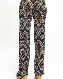 Femme Lauren Vidal Pantalons^Pantalon Store multicolore