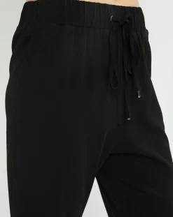 Pantalon Store noir-Lauren Vidal Best