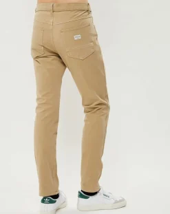 Pantalon Straight Stretch Krandy beige-Quiksilver New