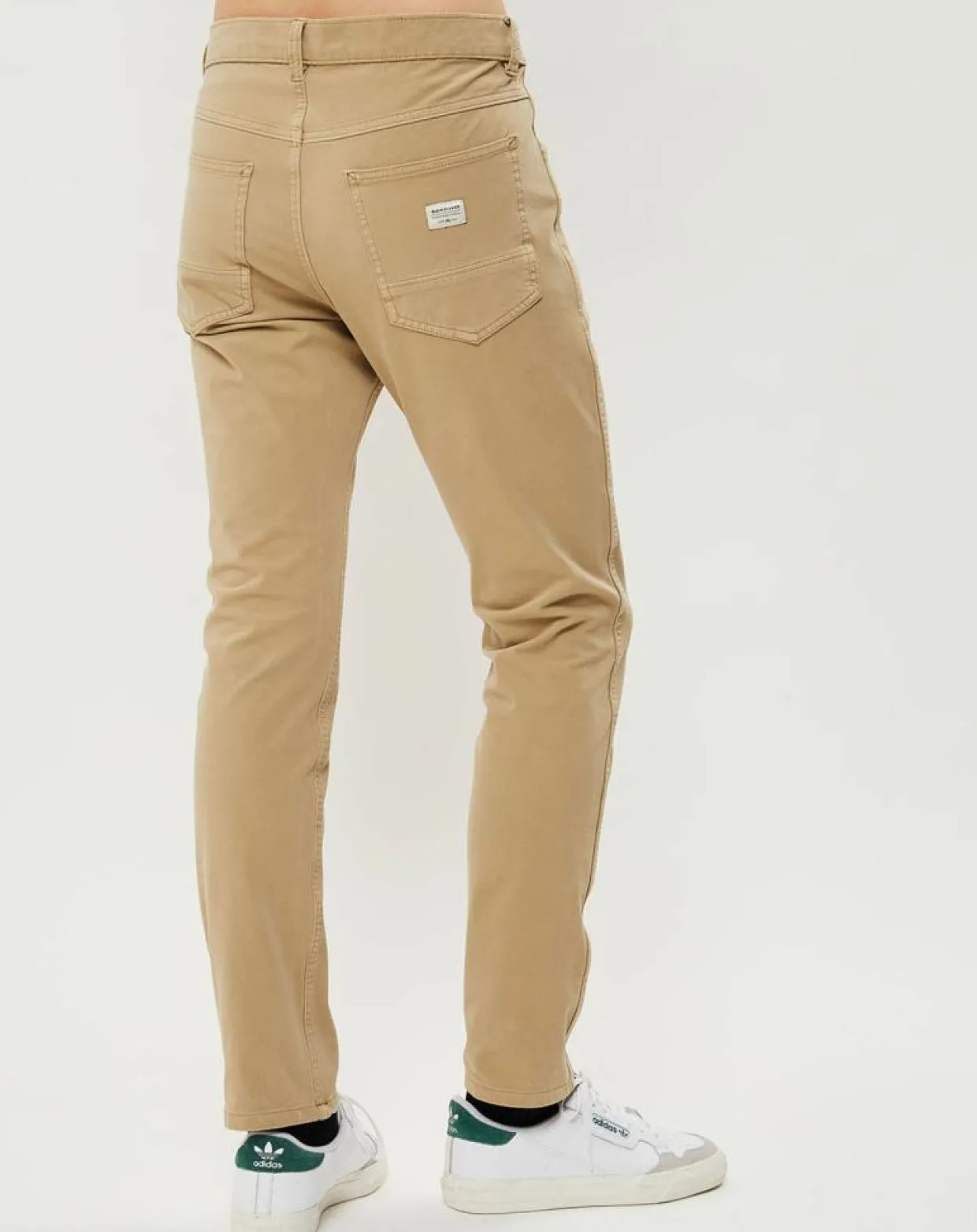 Pantalon Straight Stretch Krandy beige-Quiksilver New