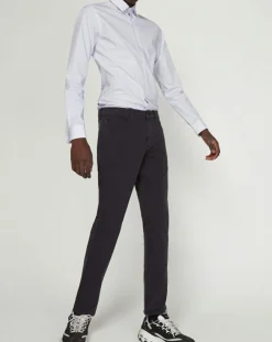 Pantalon Straight Stretch Krandy noir-Quiksilver Outlet