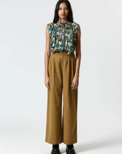 Femme The Korner Pantalons^Pantalon Valentine marron