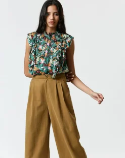 Femme The Korner Pantalons^Pantalon Valentine marron
