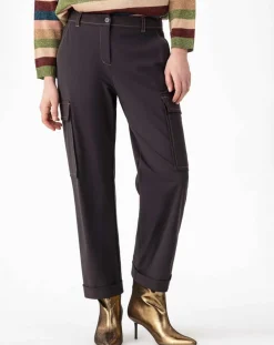 Femme Indies Pantalons^Pantalon Victoire choco/beige