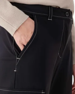 Pantalon Victoire noir/beige-Indies Clearance