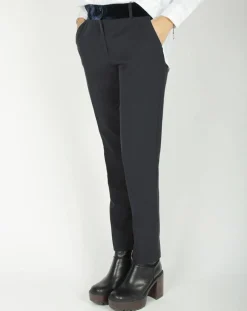 Femme Lauren Vidal Pantalons^Pantalon Vogue taille velours nuit