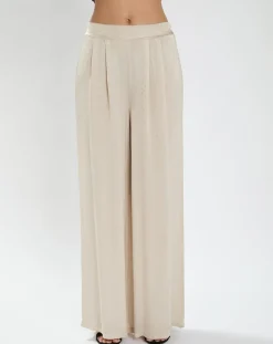Femme Lauren Vidal Pantalons^Pantalon Willy crème