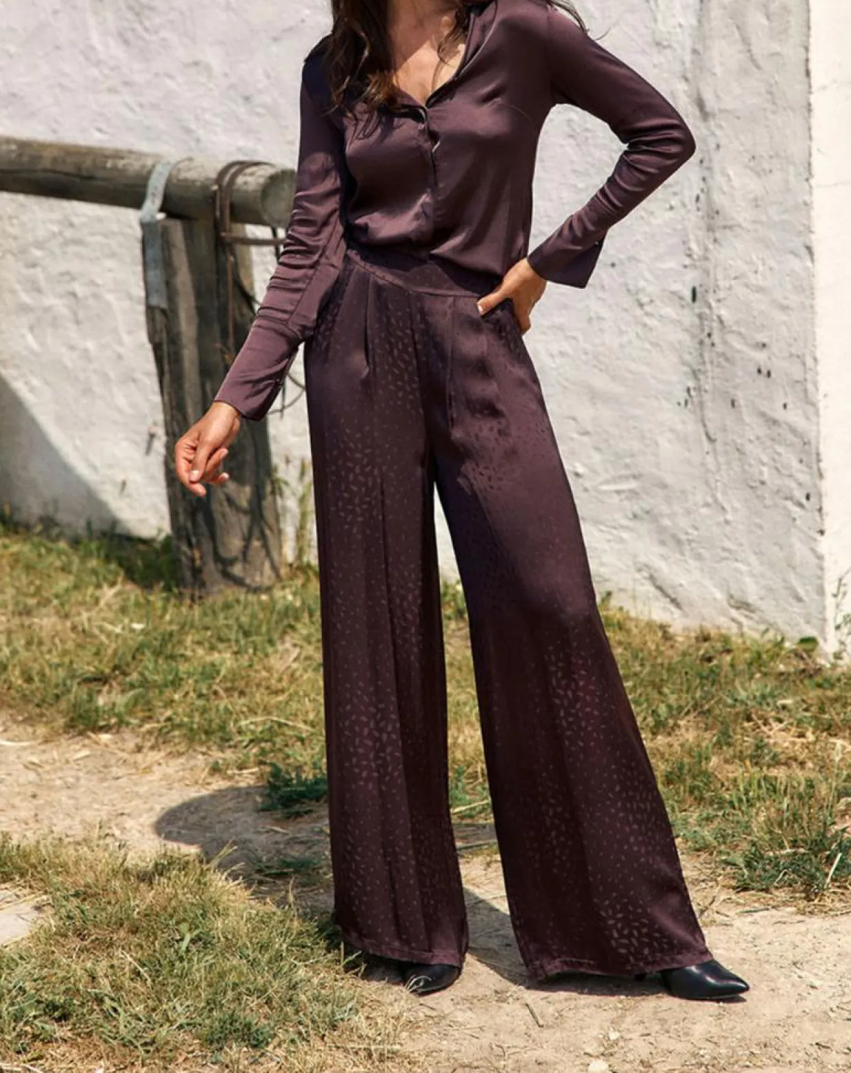 Femme Lauren Vidal Pantalons^Pantalon Willy raisin