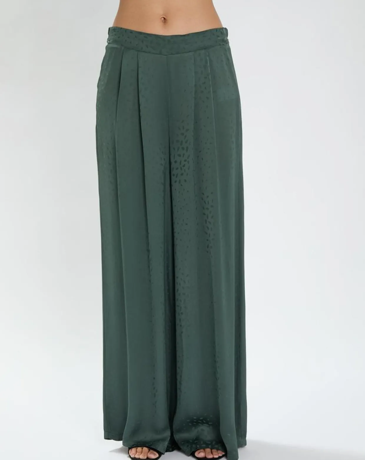 Femme Lauren Vidal Pantalons^Pantalon Willy vert