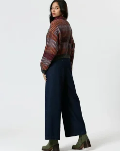 Pantalon Yasmine bleu-The Korner Sale