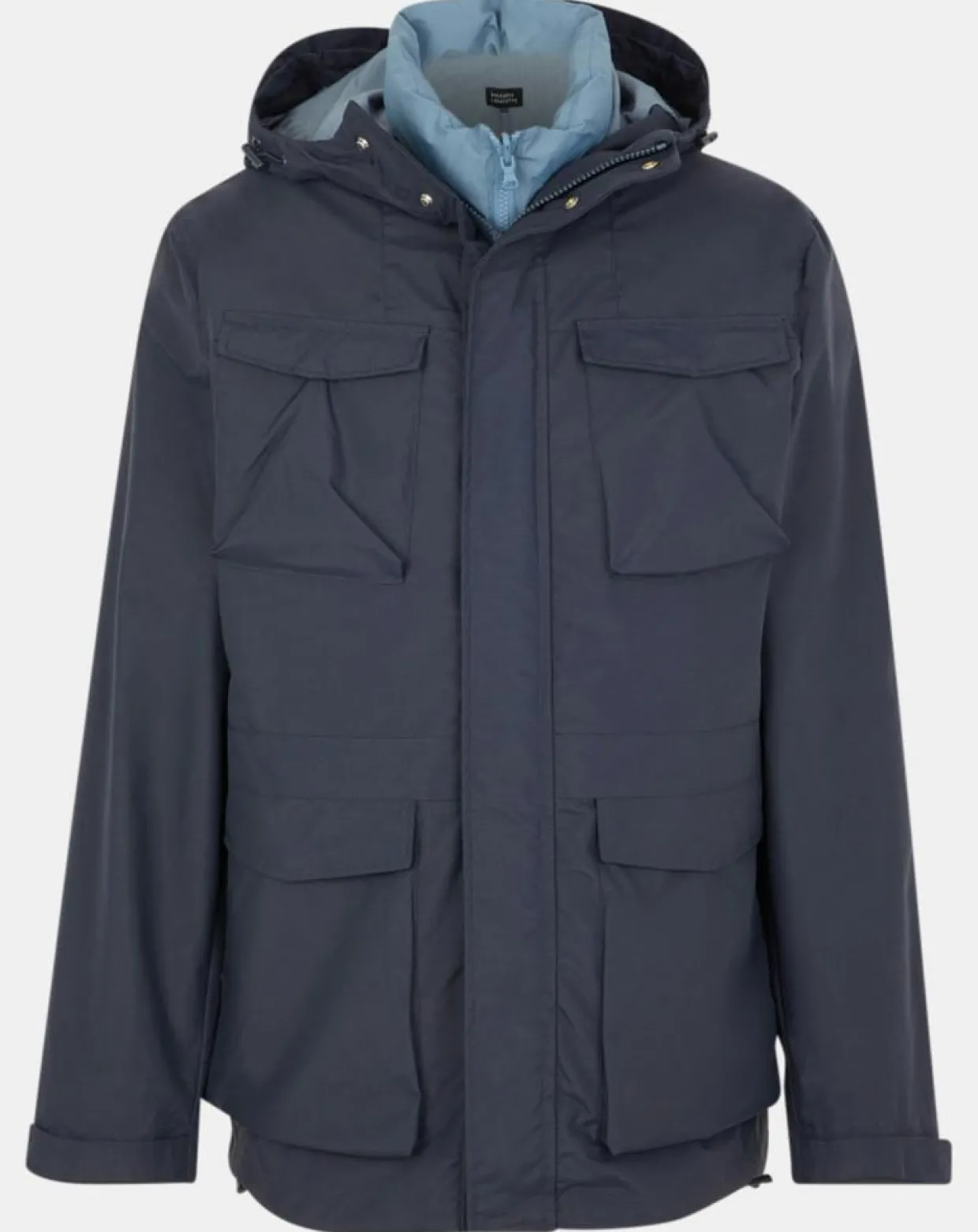 Homme Galeries Lafayette Manteaux^Parka à capuche 4 Poches 3en1 bleu marine
