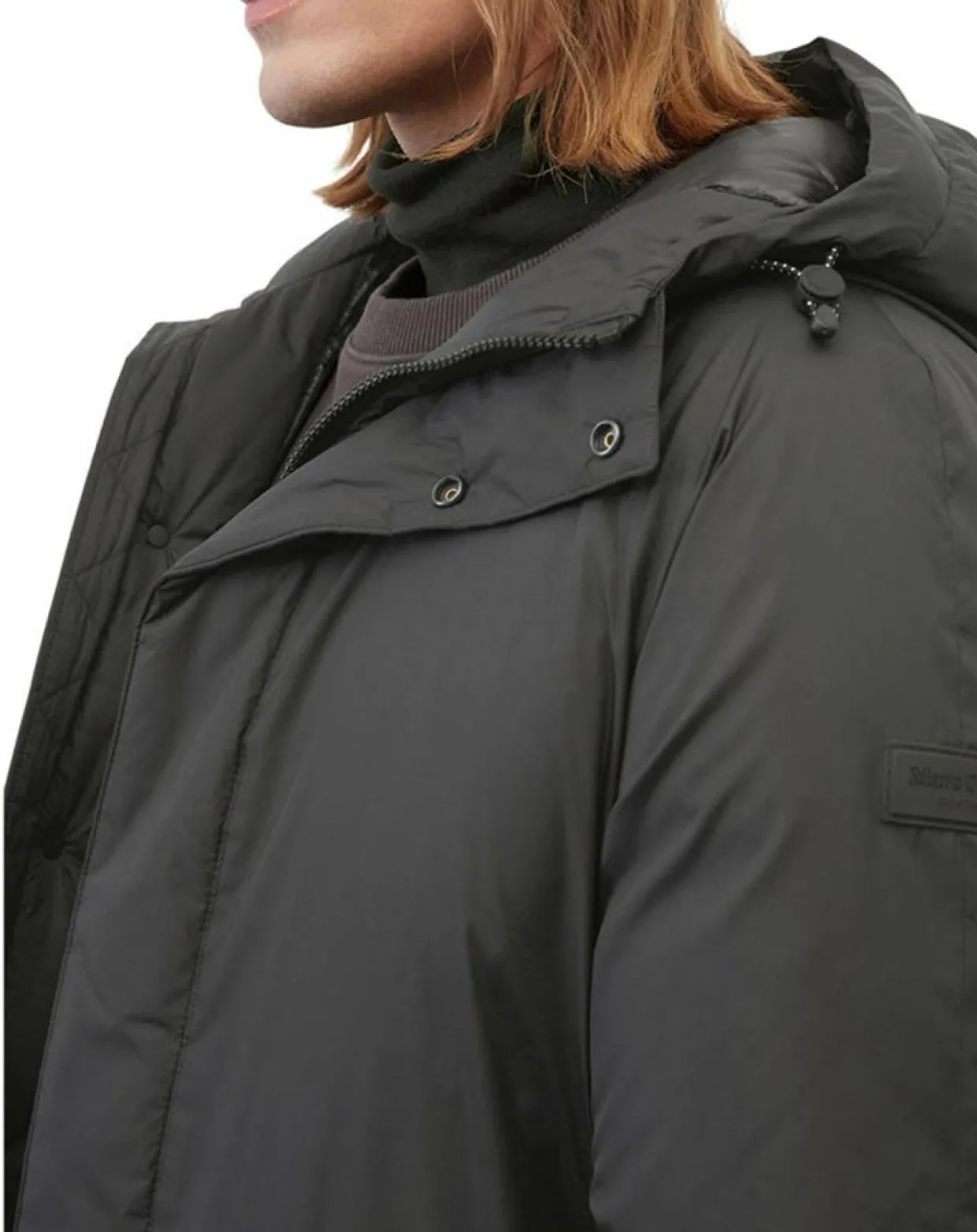 Parka à capuche Repreeve noire-Marc O'Polo Hot
