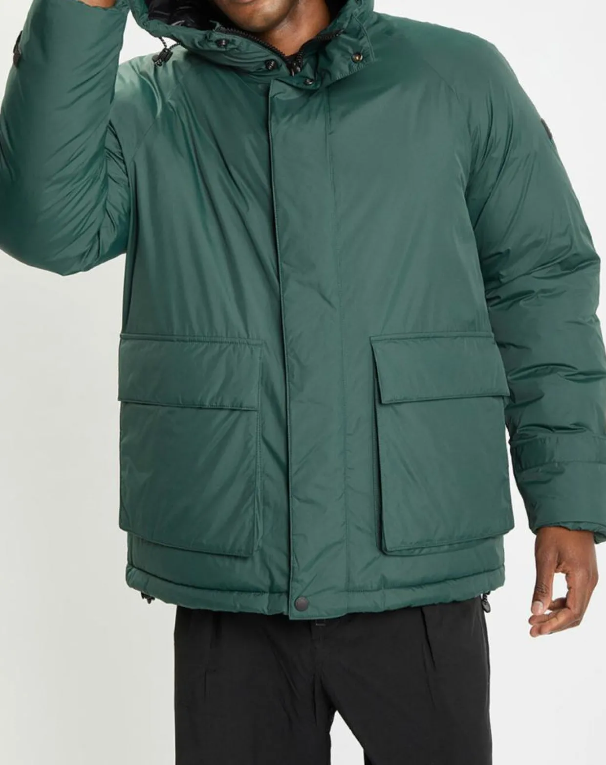 Parka à capuche Repreeve verte-Marc O'Polo Outlet