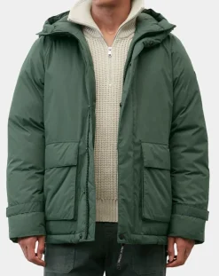 Parka à capuche Repreeve verte-Marc O'Polo Outlet