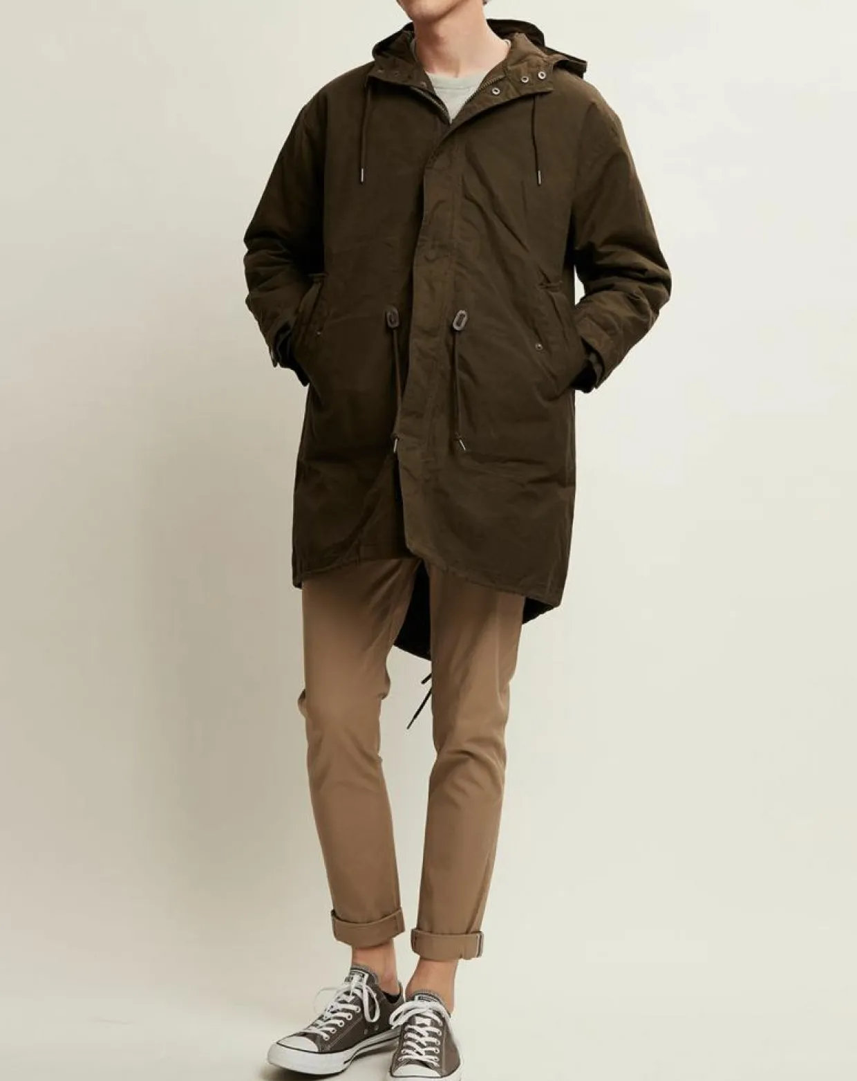 Homme Ben Sherman Manteaux^Parka Aaron kaki