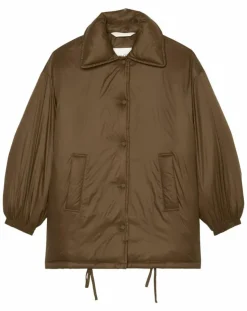 Parka boutons nylon marron-Marc O'Polo Sale