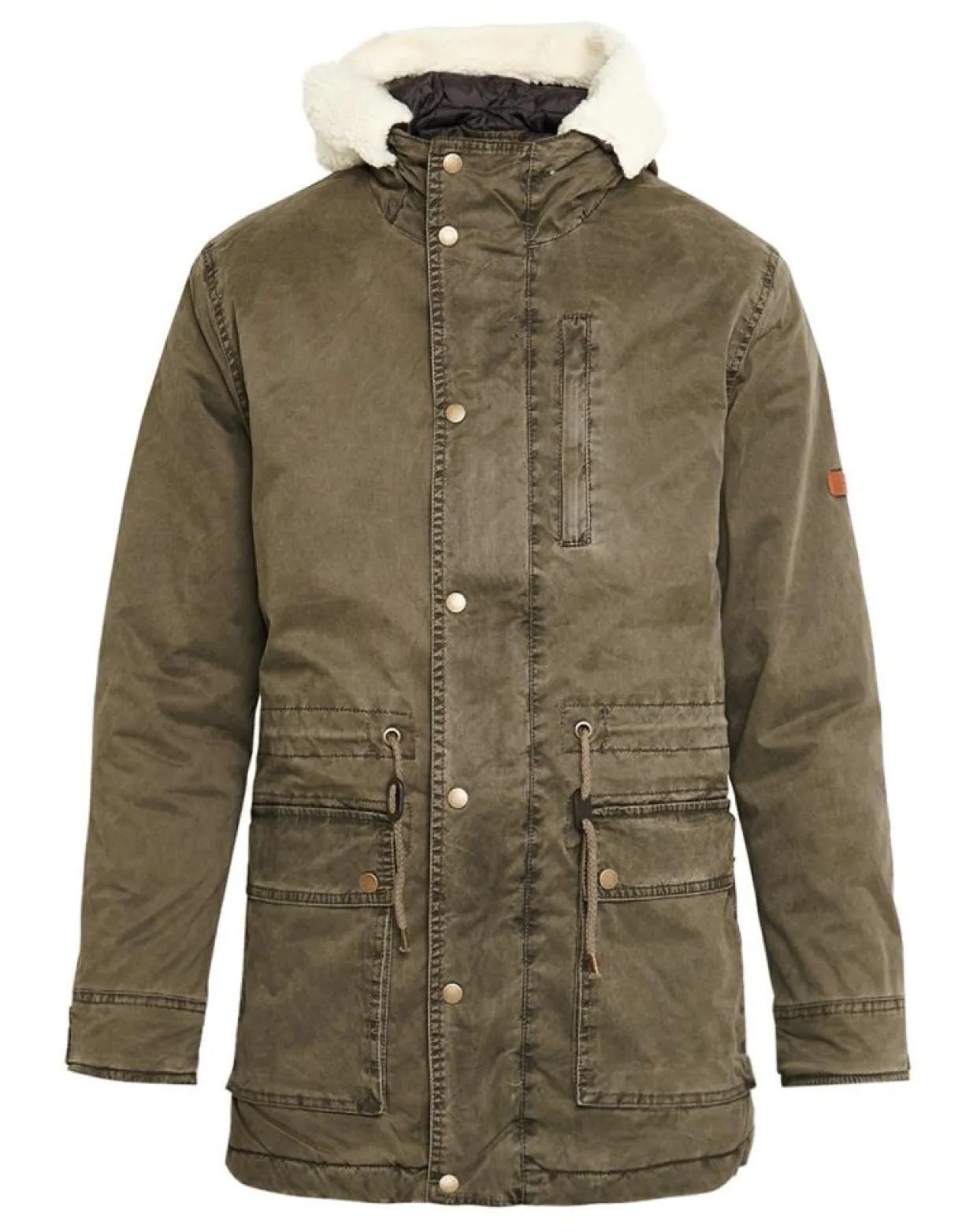 Homme Pepe Jeans Vestes, Blousons^Parka capuche Mitsio kaki