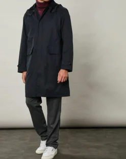Homme Hartford Manteaux^Parka Clarence bleu noir