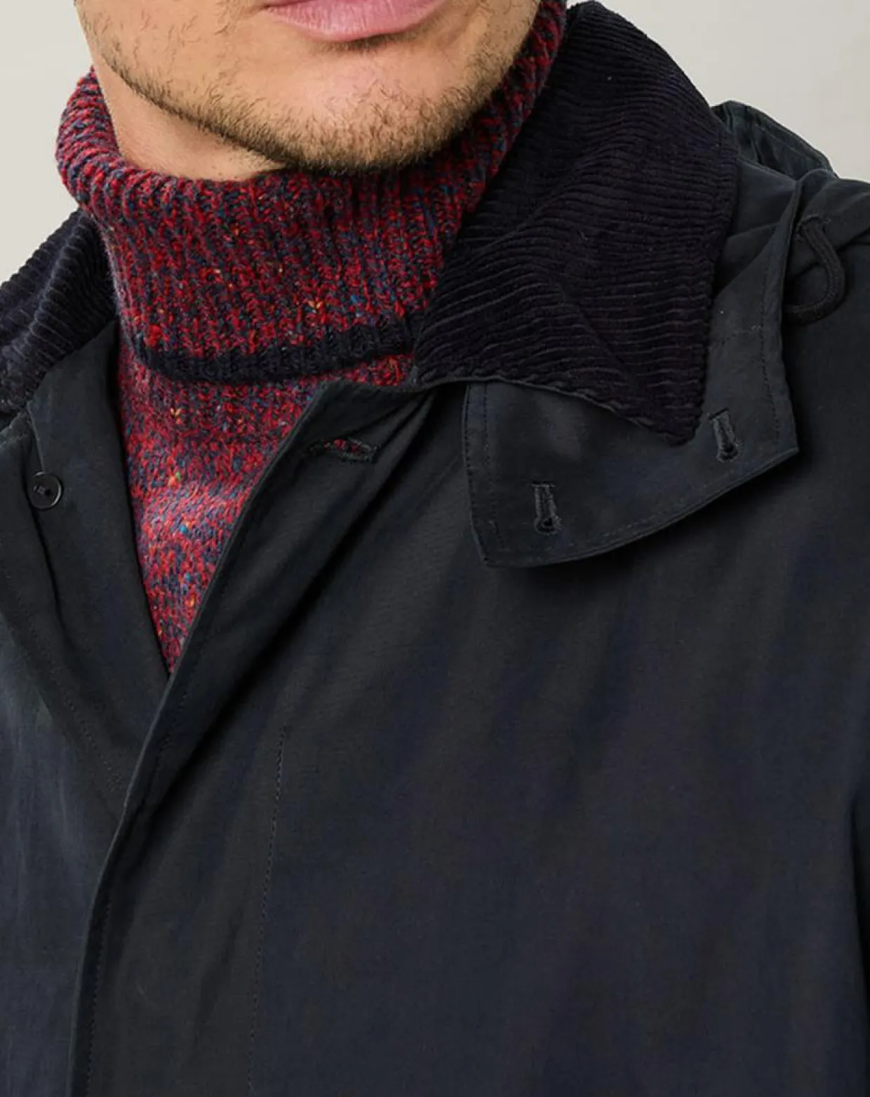 Homme Hartford Manteaux^Parka Clarence bleu noir
