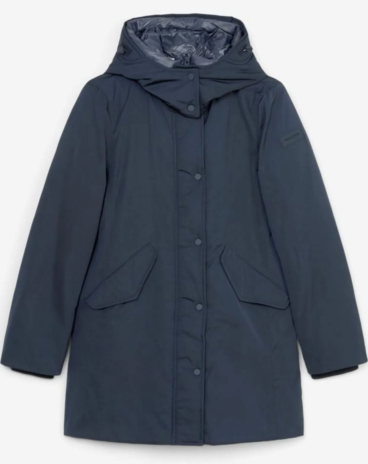 Femme Marc O'Polo Manteaux^Parka courte et cintrée Thermore bleu marine