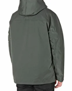 Homme Replay Manteaux^Parka courte Raptor Pocket verte