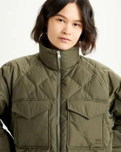 Parka Diamond matelassée verte-Levi's® Sale
