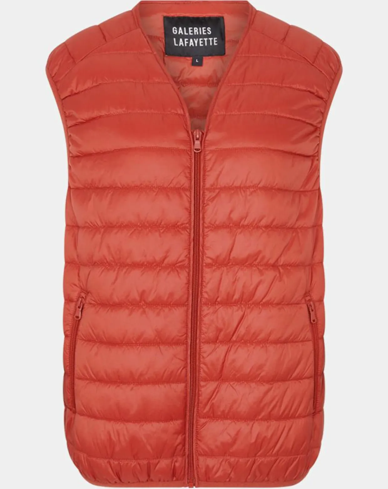 Parka droite Napocket avec doudoune amovible matelassée sans manches rouille-Galeries Lafayette Sale