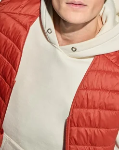 Parka droite Napocket avec doudoune amovible matelassée sans manches rouille-Galeries Lafayette Sale