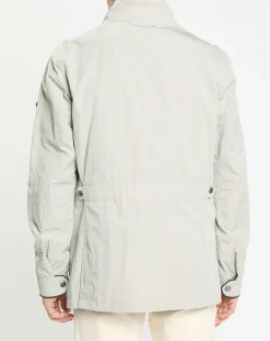 Parka imperméable vélo écrue-Hackett London Clearance