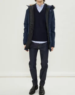 Homme Jack & Jones Manteaux^Parka Jwhgreat bleu marine