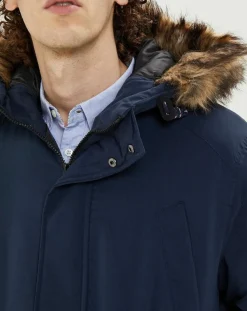 Homme Jack & Jones Manteaux^Parka Jwhgreat bleu marine