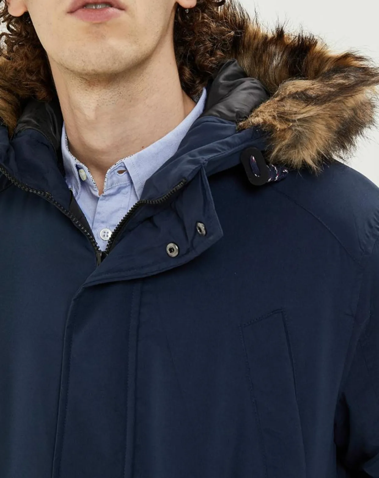 Homme Jack & Jones Manteaux^Parka Jwhgreat bleu marine